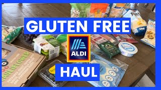 Gluten Free Aldi Grocery Haul with Prices [upl. by Lefty687]