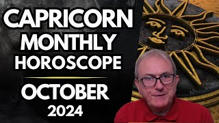 Capricorn Horoscope October 2024 [upl. by Ransome]