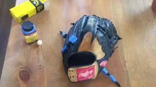 How To Dye a Baseball Glove [upl. by Normand]