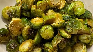 Maple Roasted Brussel Sprouts [upl. by Akena858]