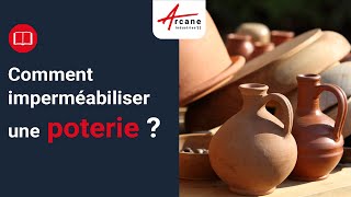 Comment imperméabiliser une poterie en terre cuite   Produit hydrofuge [upl. by Hamlani]