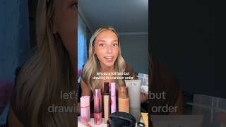 full face drawing random products what should I try next grwm makeup makeupproducts shortsfeed [upl. by Michel]