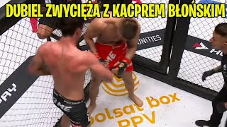 DUBIEL ZWYCIĘŻA Z KACPREM BŁOŃSKIM FAME MMA 15 [upl. by Shifra]