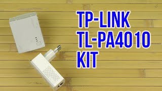 Распаковка PowerLine TPLINK TLPA4010KIT [upl. by Jdavie]