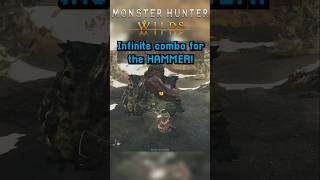 Infinite Hammer Combo in Monster Hunter Wilds monsterhunter monsterhunterwilds [upl. by Yeslrahc733]