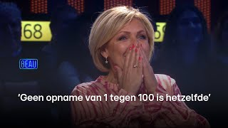 Caroline Tensen al bijna 25 jaar de koningin van 1 tegen 100  Beau [upl. by Linnell]