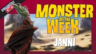 A New Kind of Genie  Janni  Monster of the Week  Dungeons amp Dragons DampD [upl. by Nanine]