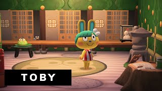 TOBY House Tour  Animal Crossing New Horizons [upl. by Ammon]