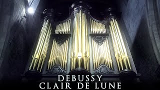 DEBUSSY  CLAIR DE LUNE  ORGAN SOLO  JONATHAN SCOTT [upl. by Anaehs499]