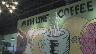 North Lime Coffee amp Donuts prepare for National Donut Day [upl. by Einner884]