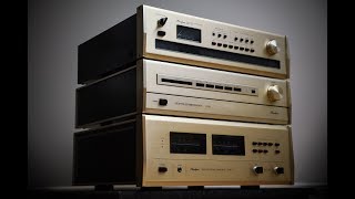 Accuphase C222 amp P266 stereo preamp and amp review  impression [upl. by Ragland]