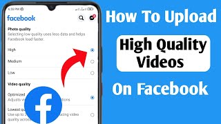 How To Upload High Quality Videos On Facebook  Upload hd photo facebook iphone 2022 [upl. by Catharine]