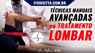 TERAPIA MANUAL nas COMPRESSÕES da COLUNA VERTEBRAL LOMBAR FISIOTERAPIA ARTESANAL  Dr Robson Sitta [upl. by Hcardahs]