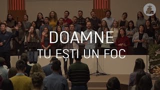 Cor Tineret Poarta Cerului  Doamne Tu ești un foc [upl. by Scheck]