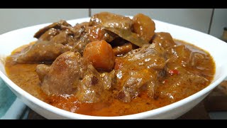 Chicken Caldereta  Easy Kalderetang Manok Recipe  Chicken Stew [upl. by Irim]