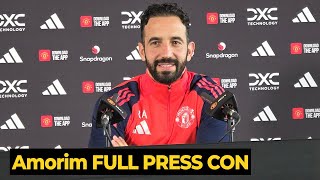 Ruben Amorim first press conference as Man United head coach ahead his DEBUT against Ipswich [upl. by Riorsson]