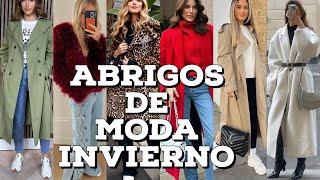 ABRIGOS DE MODA INVIERNO 2024 2025☃️TENDENCIA DE MODA MUJER  abrigos que se llevan en invierno [upl. by Geraldina627]