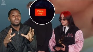 Grammy Tells Billie Eilish to Stop Talking [upl. by Elmajian]