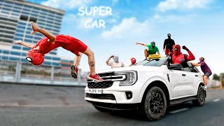 SpiderMan Bros Destroy Deadpools Taxi Car  Comedy SuperHero Battle [upl. by Kcirderf]