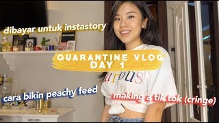 QUARANTINE Daily Vlog Tunjukkin Semua Rahasia Influencers [upl. by Krasnoff]