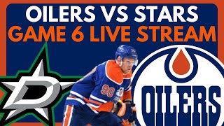 🔴 GAME 6 EDMONTON OILERS VS DALLAS STARS PLAYOFFS LIVE  Stanley Cup Playoffs Live On Dolynny TV [upl. by Aihsitan418]