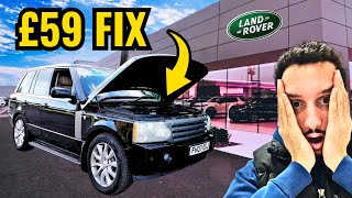 I FIXED THE UKS CHEAPEST RANGE ROVER FOR £59 [upl. by Ihculo]