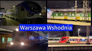 Pociągi Warszawa Wschodnia [upl. by Nnalyrehc]