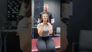 Chiropractic Adjustment for Neck amp Jaw Pain dallaschiropractor chiropractic [upl. by Gobert134]