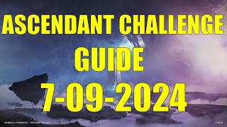 Destiny 2  Ascendant Challenge Guide and Location 7092024 [upl. by Sella471]