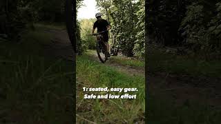 Which technique do you use when going up switchbacks mountainbike mtb ragley [upl. by Salohci]