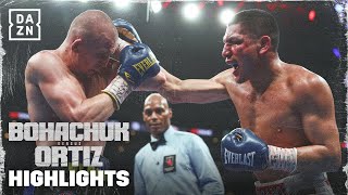 FIGHT HIGHLIGHTS  VERGIL ORTIZ VS SERHII BOHACHUK [upl. by Gannie]