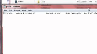 Python 3 Tutorial 25  Pickles [upl. by Enelahs]