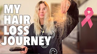 My Hair Loss Journey  Battling Breast Cancer [upl. by Paddie300]