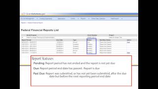 Introduction to the Federal Financial Report FFR for Grantees [upl. by Teplica]