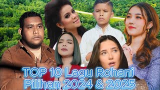 TOP 10 LAGU ROHANI KRISTEN [upl. by Yrol322]