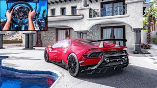 1300HP Twin Turbo Lamborghini Huracán Performante  Forza Horizon 5 Thrustmaster TX Gameplay [upl. by Ettenhoj]