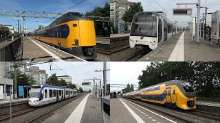 Bahnverkehr im Bahnhof Den Haag Laan van NOI🇳🇱 mit RandstadRail ICMm NS Vectron VIRM🔊 SNG amp SLT [upl. by Nolyag914]