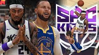 NBA 2K24 MyCAREER  Shawn Harris vs Stephen Curry 80PTS COMBINED [upl. by Sexela]