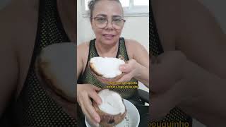 segredo para abrir o coco seco e tirar toda carne em um minuto [upl. by Dusa563]