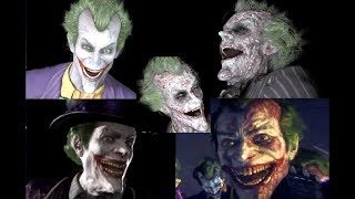 Arkham Series ULTIMATE Joker Laugh Compilation MARK HAMILL [upl. by Randy460]