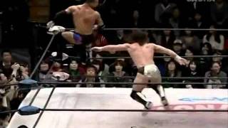 Wrestling Moves»Ricochet»Springboard Cutter [upl. by Alleunam]