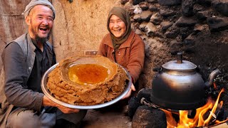 Lovely old couple lifestyle cooking delicious local foodVillage Life Afghanistan [upl. by Cassi]