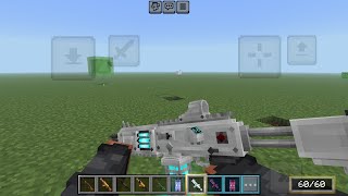 The BEST Gun Mod for MINECRAFT PE [upl. by Chesnut525]