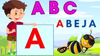 Aprende el Abecedario ABC para niños  Letras y Vocabulario en Español 🇪🇸 para Niños de Preescolar [upl. by Eenej]