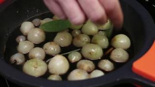 CEBOLLITAS GLASEADAS O CARAMELIZADAS  Guarnición para carnes [upl. by Ahcsim]