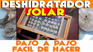 Crea Tu Deshidratador Solar  Deshidratador Solar Casero Fácil  Como Hacer un Deshidratador Solar [upl. by Nilyad741]