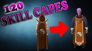 Rs3 120 Level Skill Capes O [upl. by Russian]