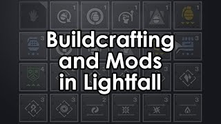 Destiny 2 Buildcrafting 101  Mods and Armor Charge in Lightfall Tutorial [upl. by Champ]