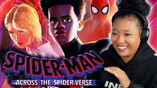 I FINALLY Watched SpiderMan Across the SpiderVerse  First Time Watching  Movie Reaction [upl. by Ilrahs]