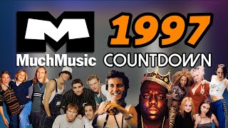 All the Songs from the 1997 MuchMusic Countdown [upl. by Radmilla]